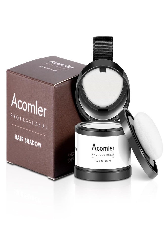 أكوملير بودرة أكوملر لتغطية جذور الشعر فوراً، بودرة لتغطية جذور الشعر، بودرة لتغطية خط الشعر الأبيض للشعر الخفيف، تغطية الشعر الرمادي للنساء والرجال ذوي الحواجب، خط اللحية، وبقع الصلع (أبيض) - Image 2